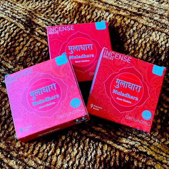 Aromafume Other - Aromafume Muladhara Root Chakra Smokeless Incense. 27 + 3 bricks/3 packages